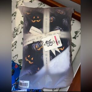 Bums and Roses Creepin It Real Plush Bamboo Blanket